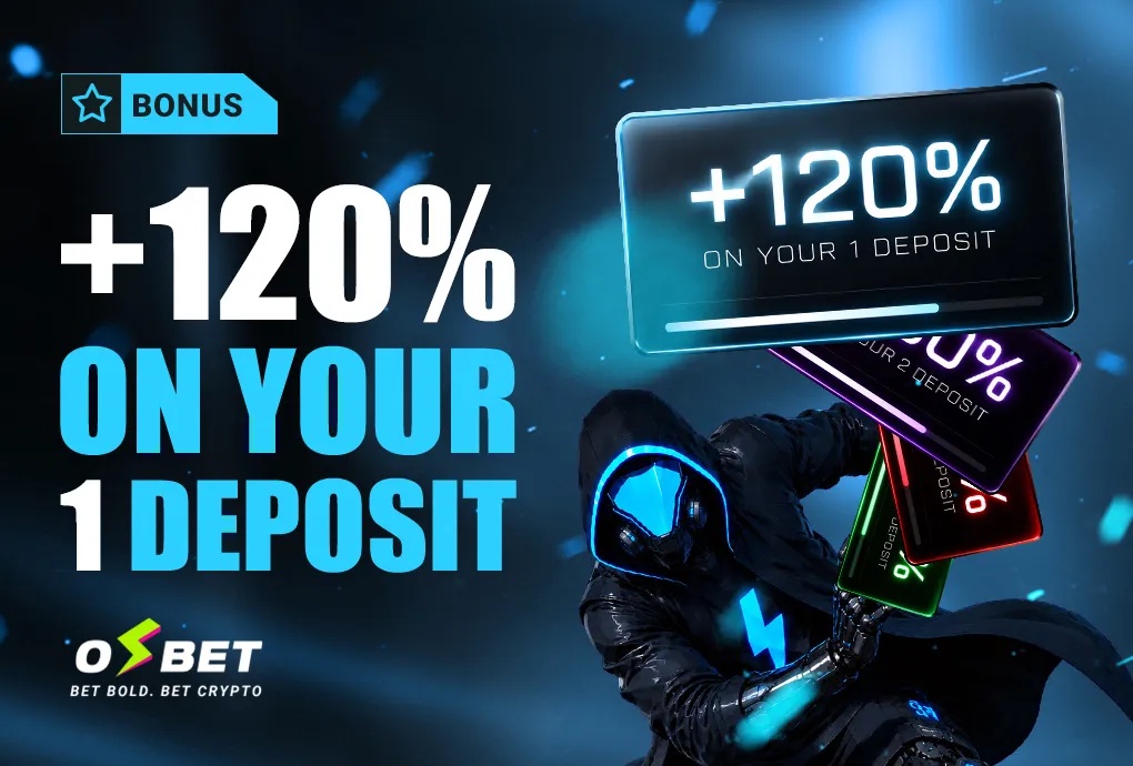 1. talletusbonus – 120 %