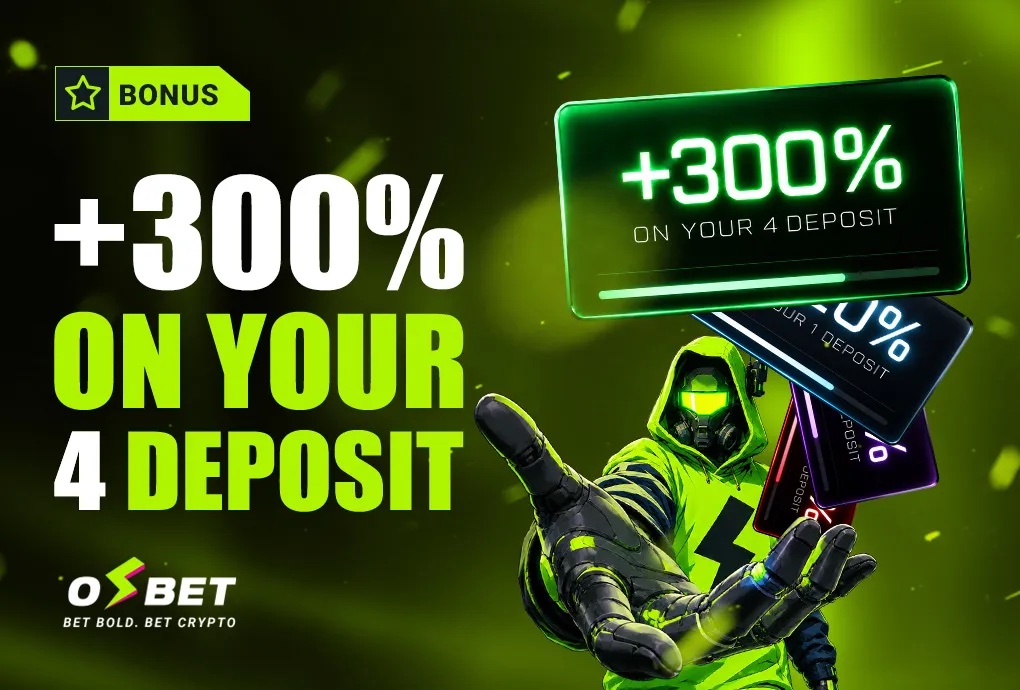 4. talletusbonus – 300 %